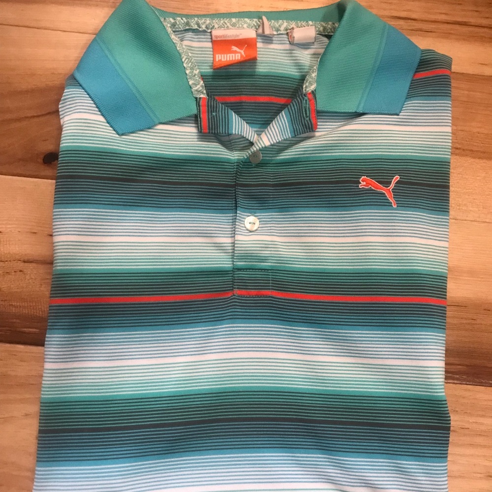 EUC Men’s Puma golf shirt 👕🏌️💙